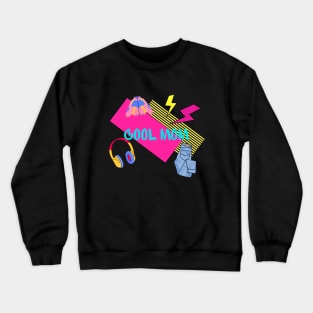 Cool Mom Retro 80's YMH Mommy Crewneck Sweatshirt